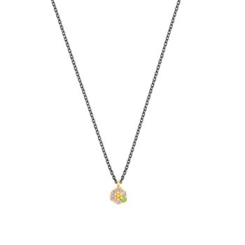 Preview: Halskette Blume Iolith und Tsavorit Gold Preview: Die entzückende, goldene Halskette mit hinreißender Blüte aus funkelndem Iolith und Tsavorit wartet schon im Perlenmarkt OnlineShop auf Dich! Jetzt entdecken!